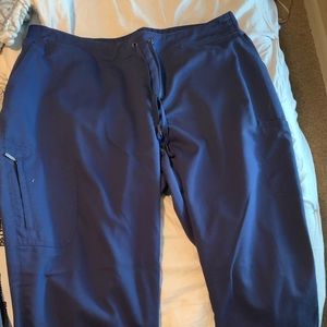 Greys Anatomy navy scrub bottoms